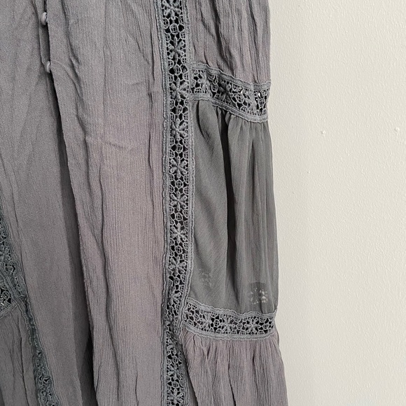 Rare FP gray corset maxi dress - Picture 7 of 7